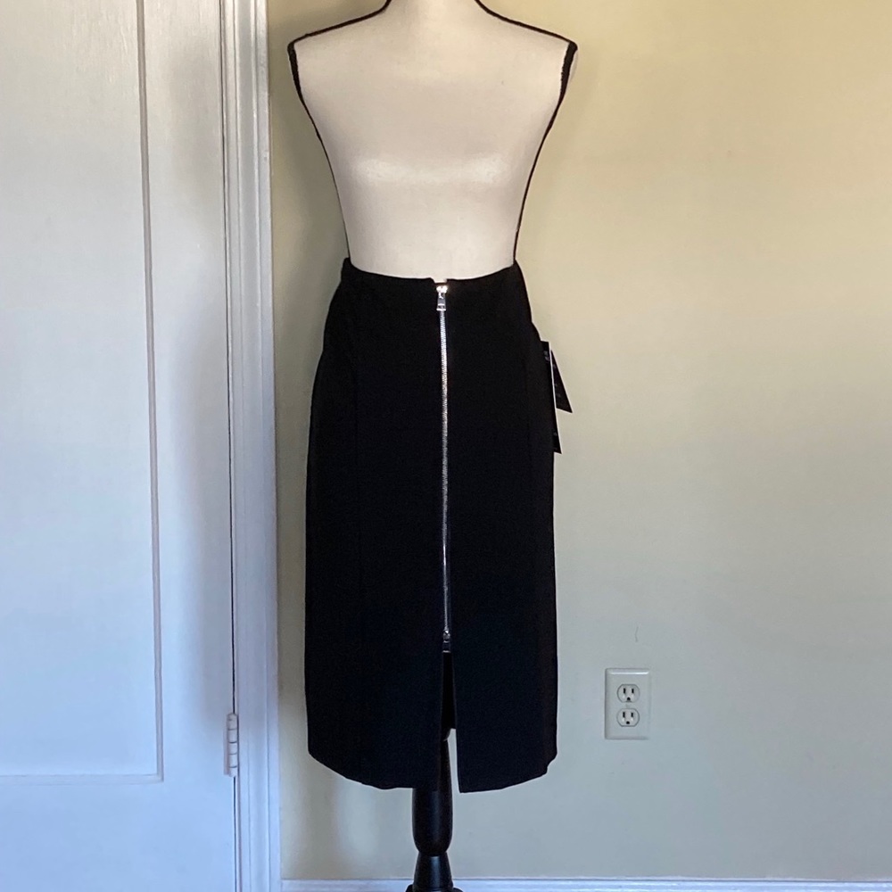 Zac & Rachel Zip Front Pencil Skirt
